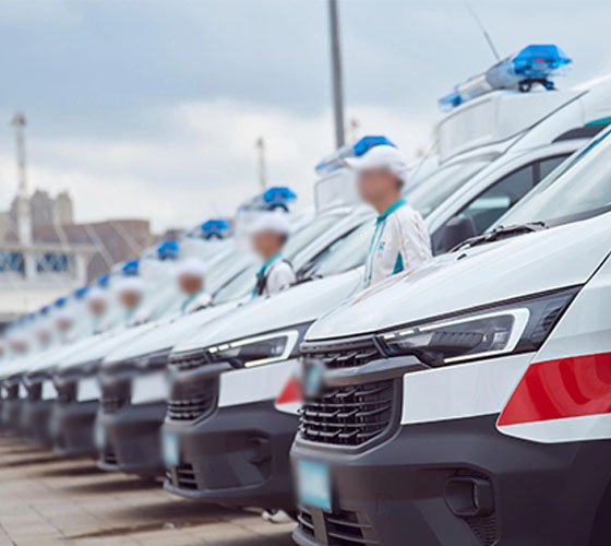 可克达拉市服务车队展示